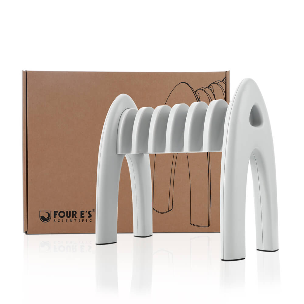 Pipette Stand, 6-Position Rack, White