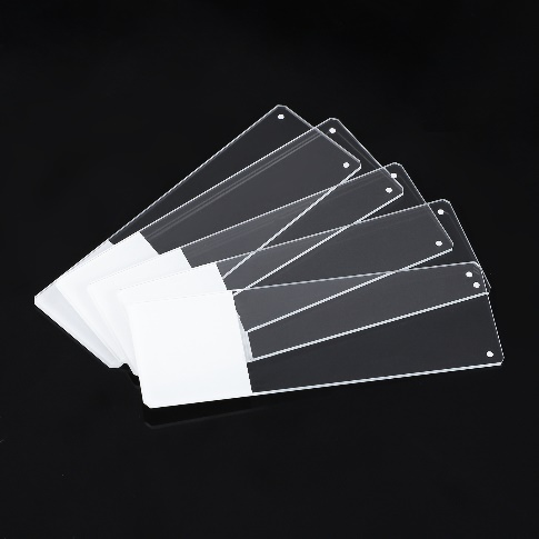 Color Frosted Microscope Slides