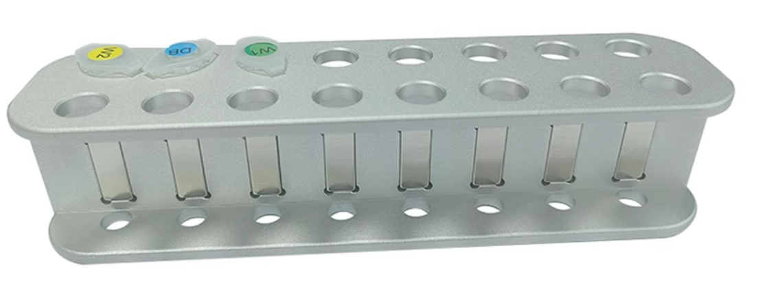 Magnetic Rack, 2-Sided 16-Hole