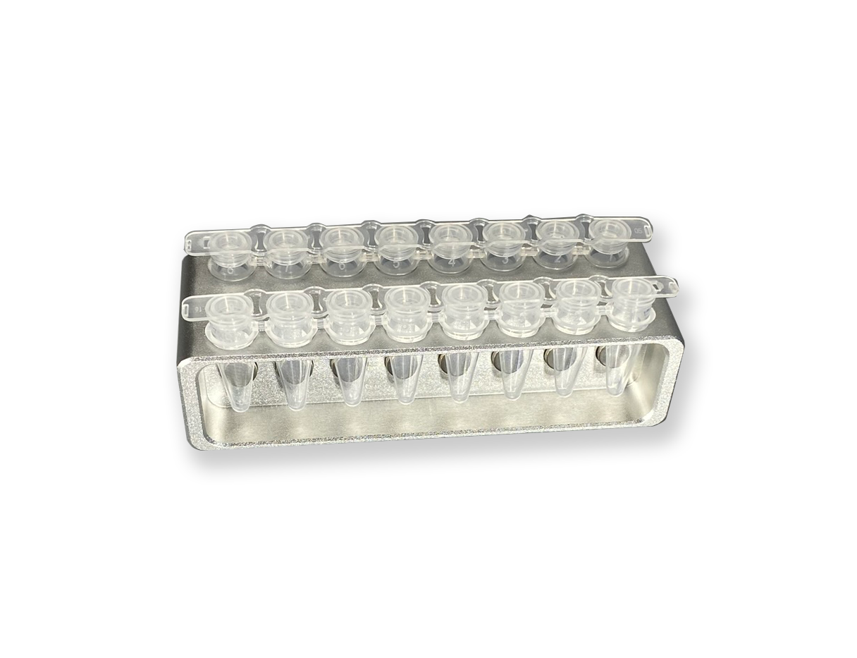 Magnetic Rack, PCR Strip 2x8 wells