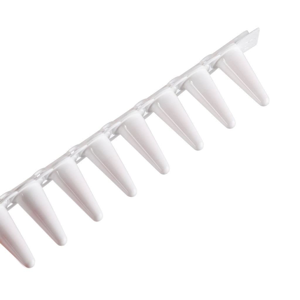 PCR 8-Strip, Type A, 0.1mL, White