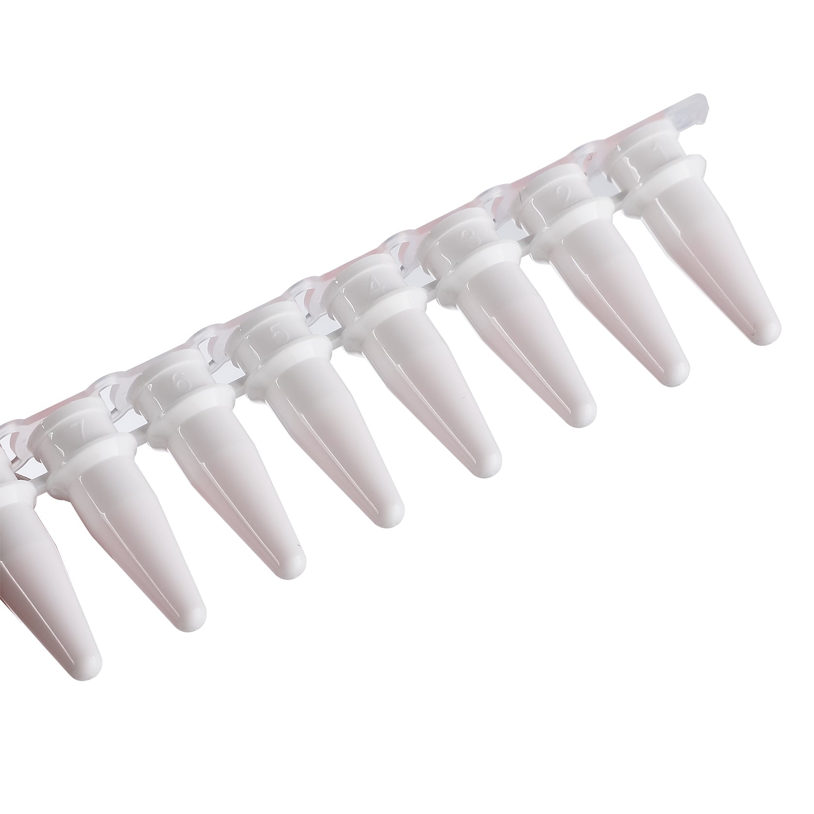 PCR 8-Strip, Type A, 0.2mL, White
