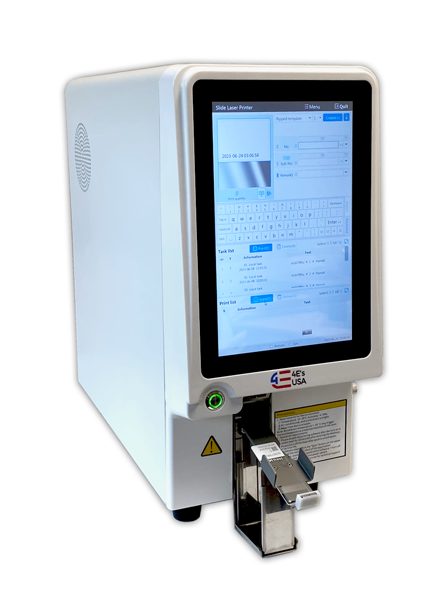 UV Laser Slide Printer, front view