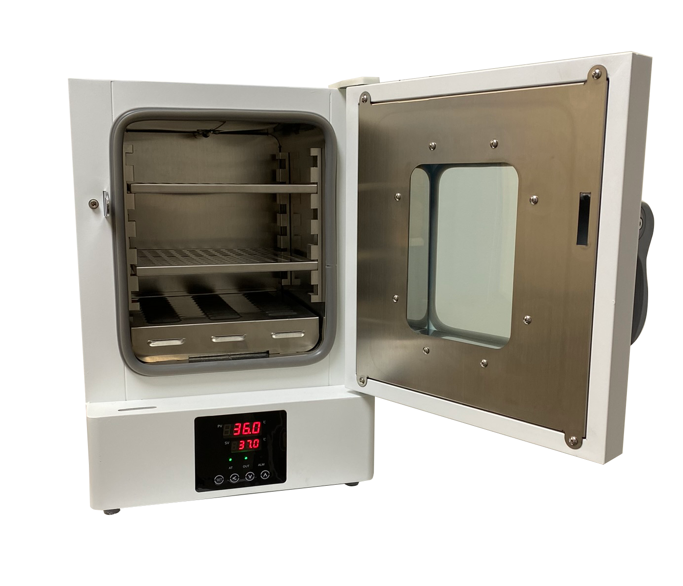 Locking Incubator, interior view